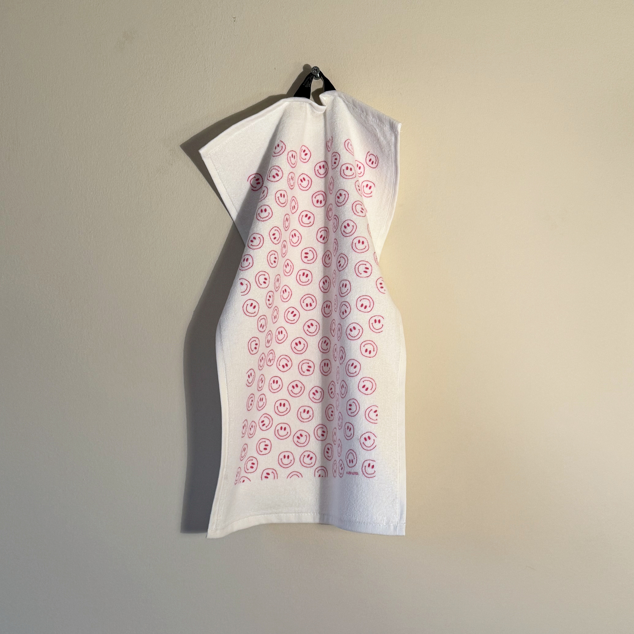 Soft Cotton, Smile white pink