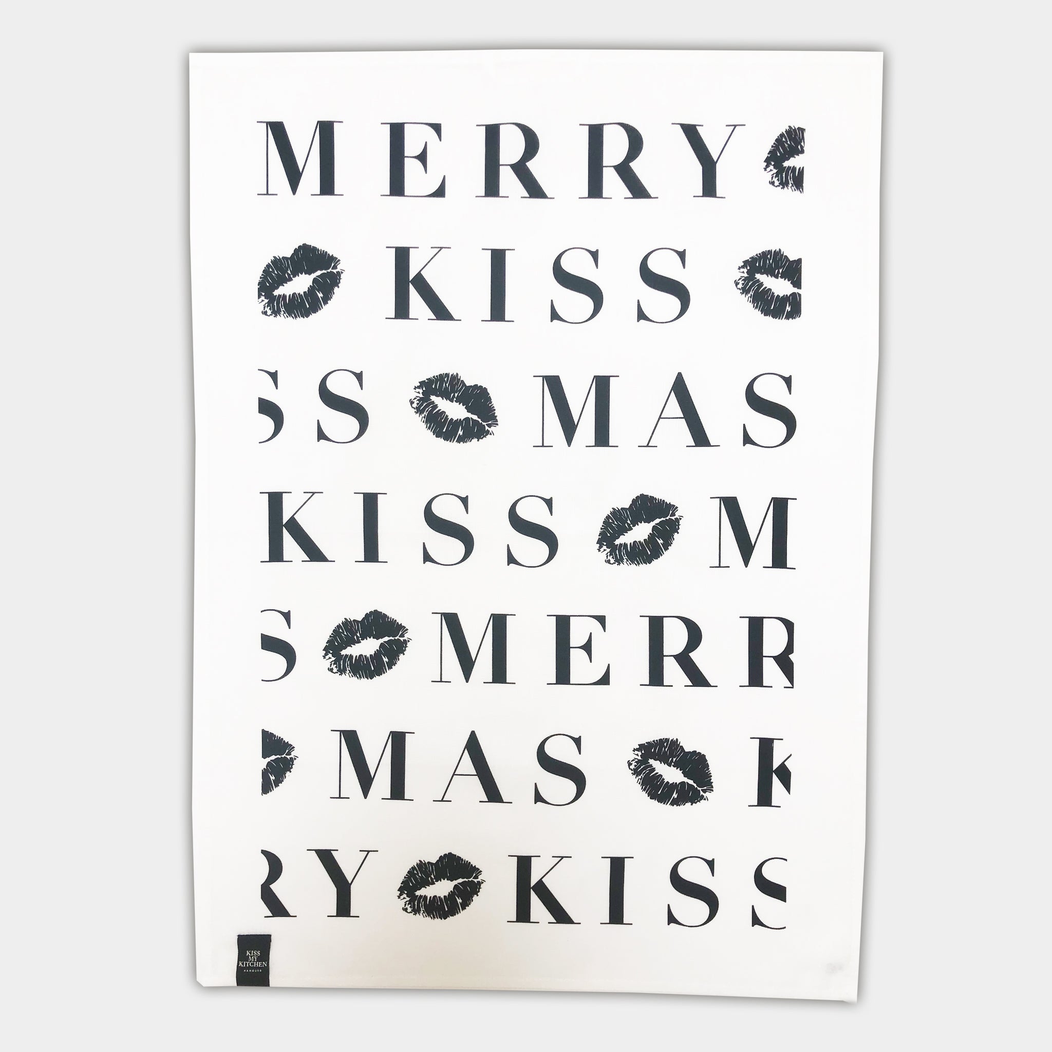 WO Geschirrtuch, MerryKissmas 1, 4 Stck.