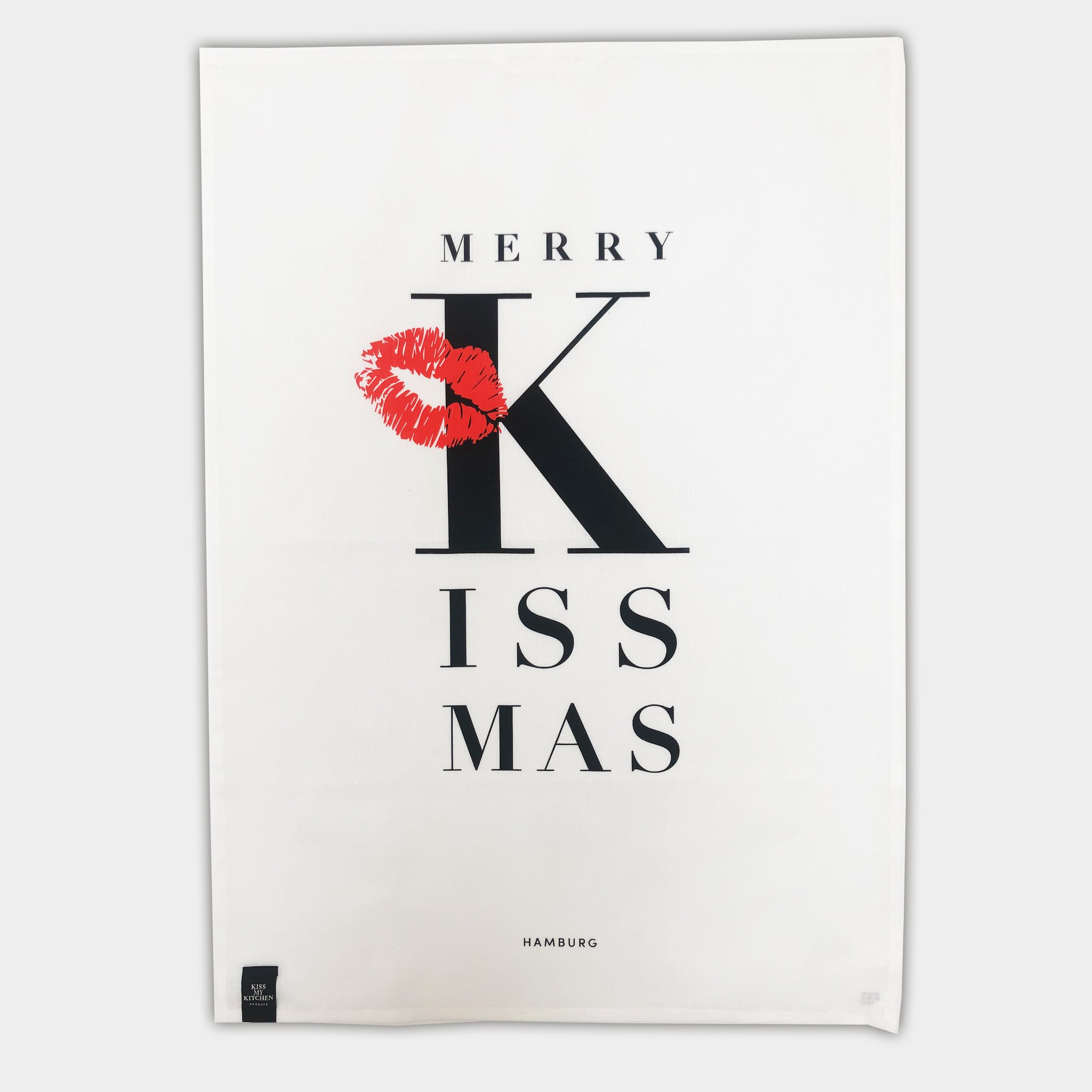 WO Geschirrtuch, MerryKissmas 2, 4 Stck.