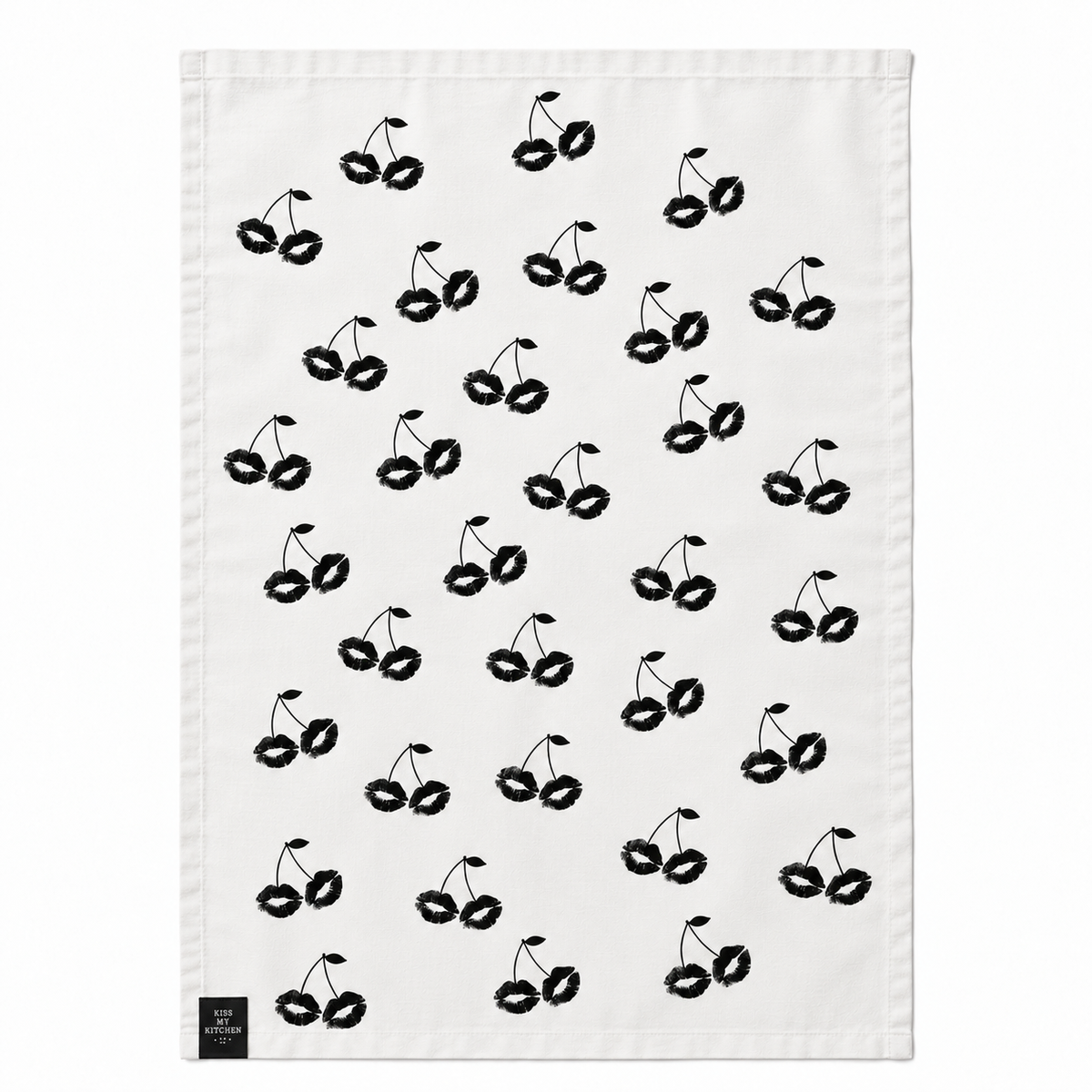 Geschirrtuch Cherrykiss black