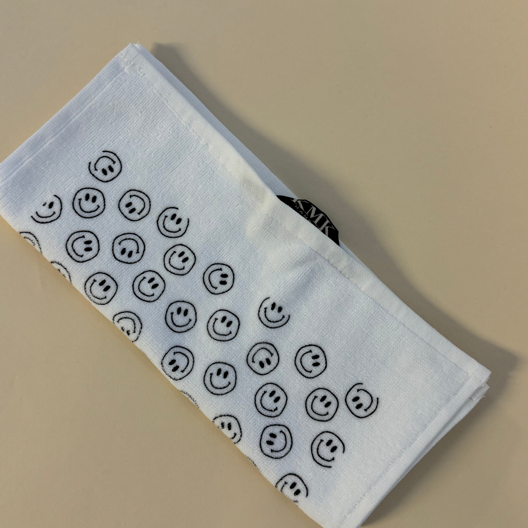 Soft Cotton Smile white black x2
