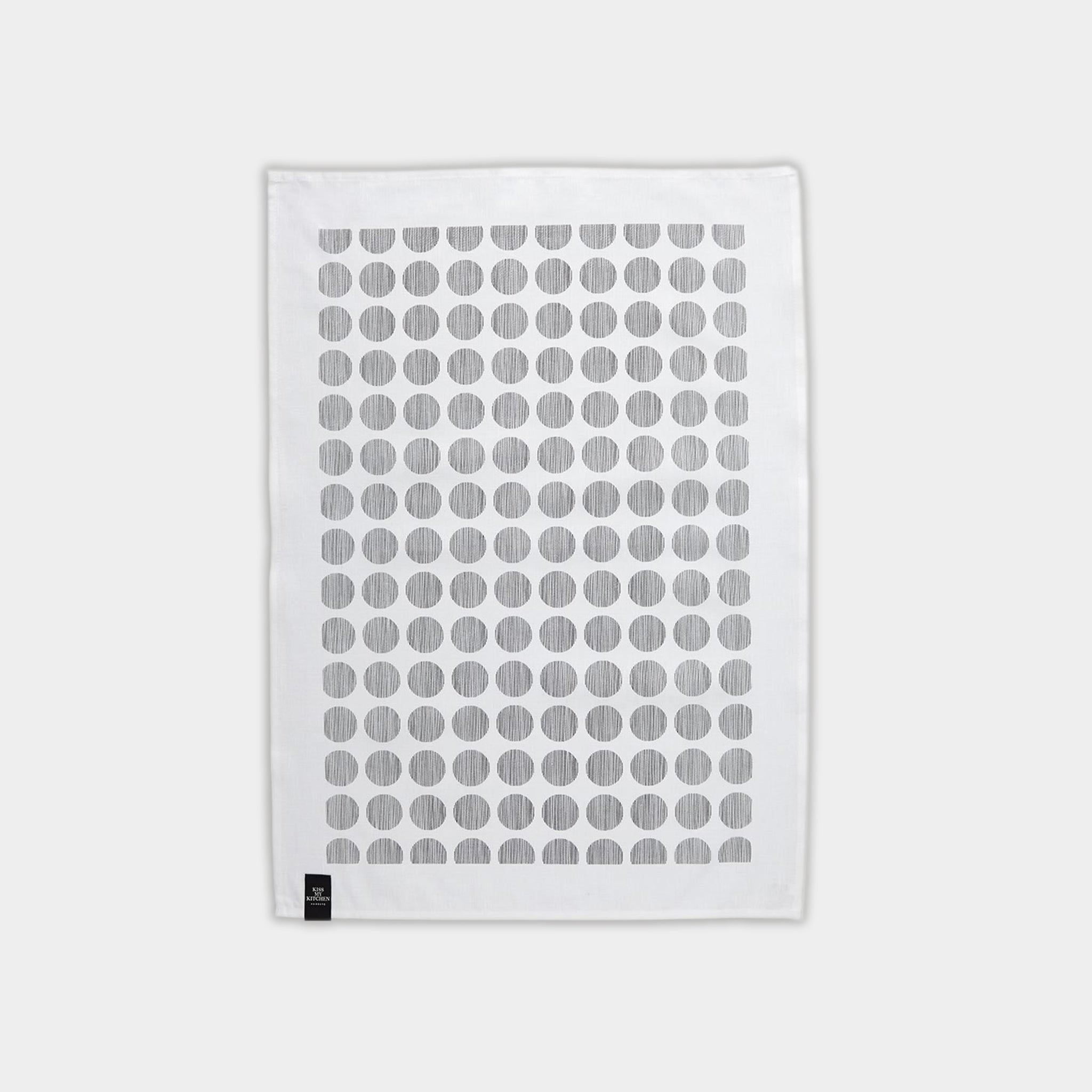 WO Geschirrtuch, Dots white, 4 Stck.
