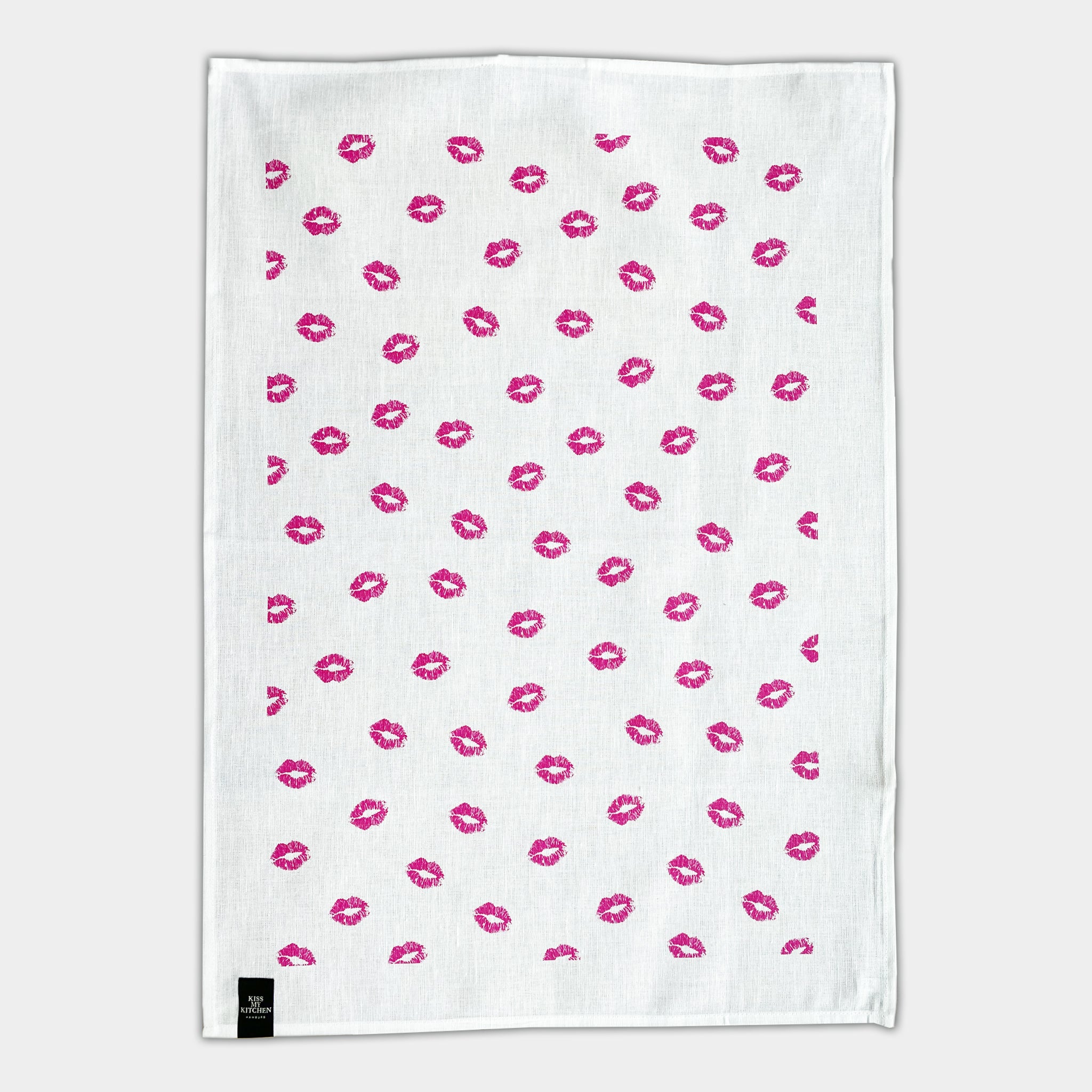 WO Geschirrtuch, Kiss pink, 4 Stck.