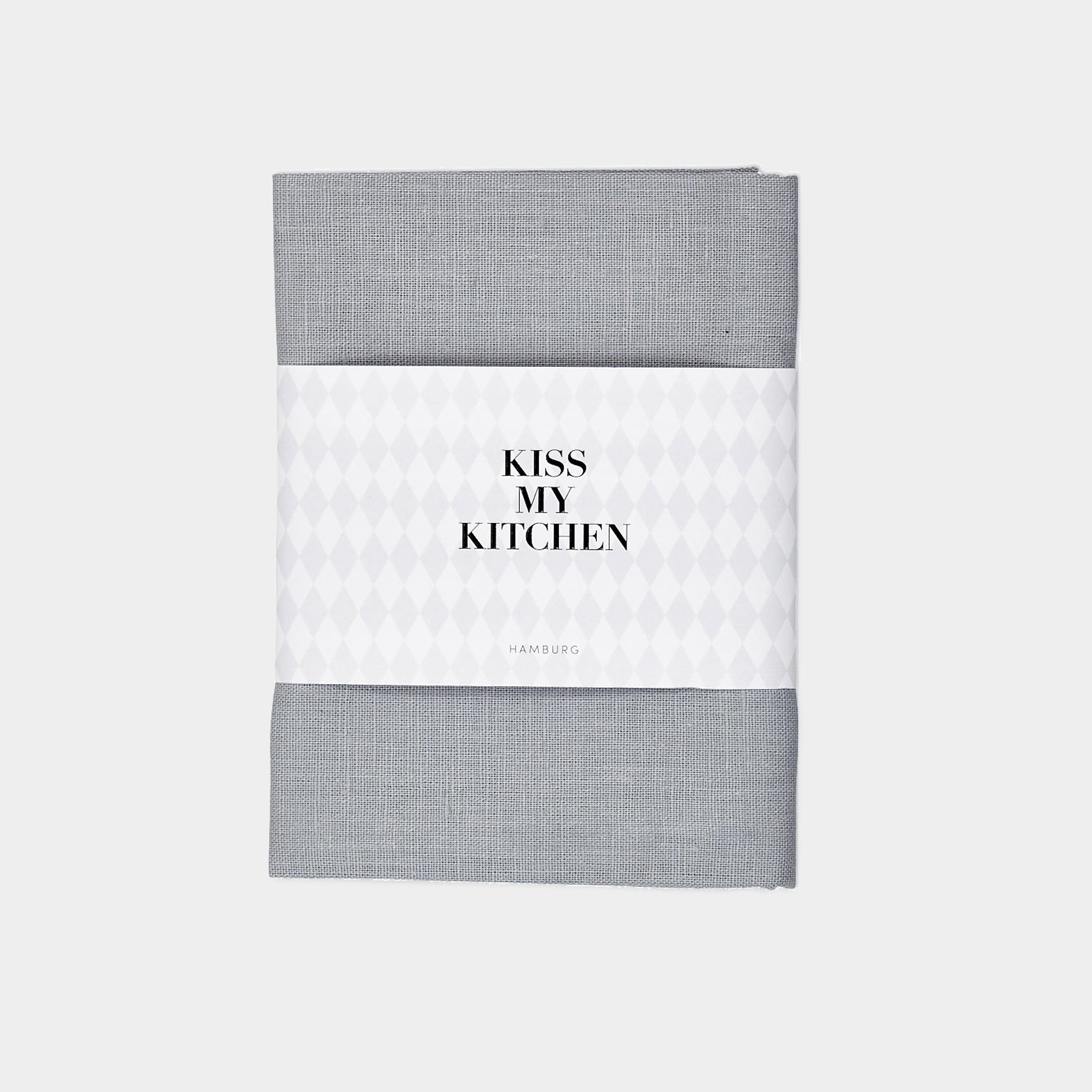 Geschirrtuch, Uni grey, 4 Stck.