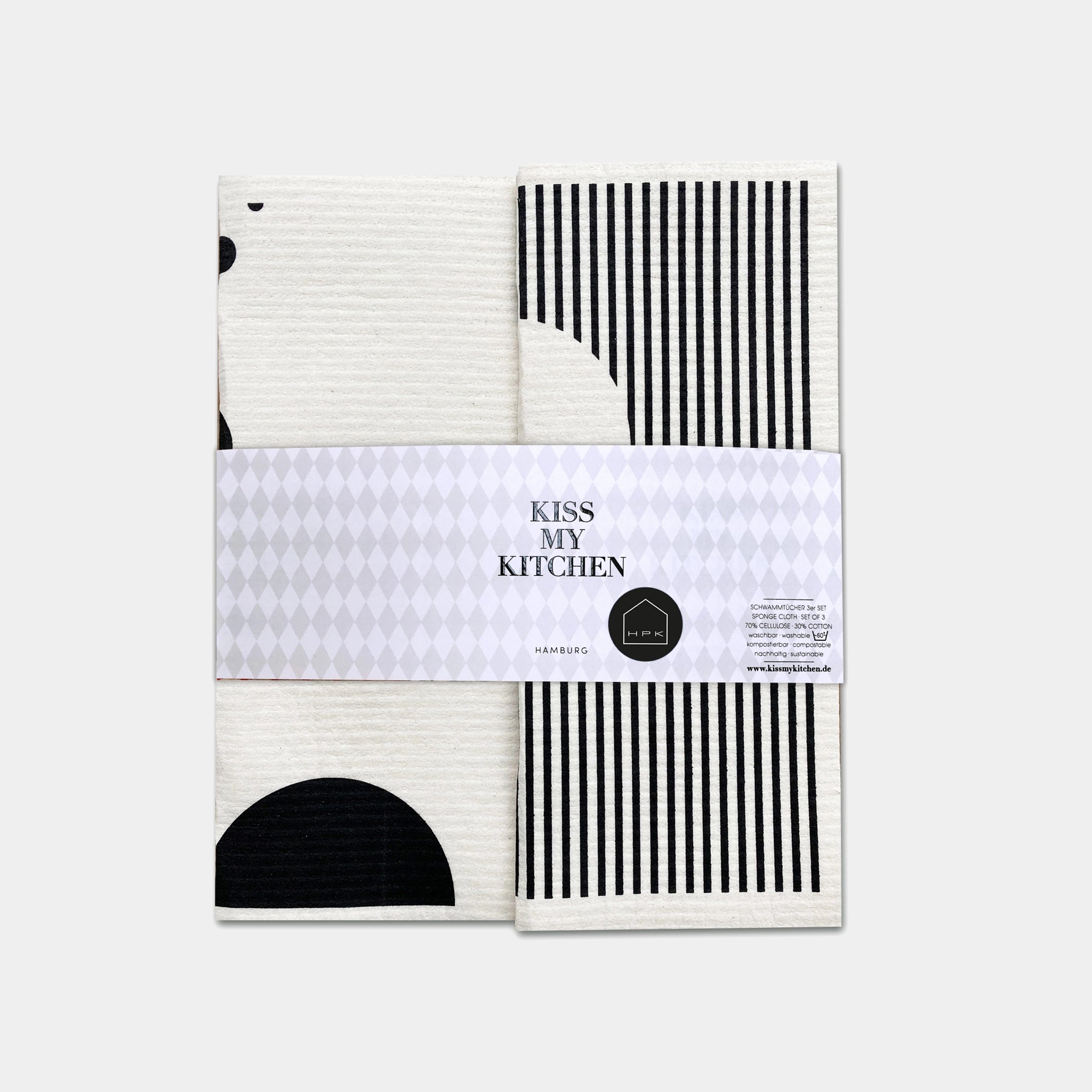 WO Kitchen Hero, Shapes Stripes + Dots, 4 Stck.