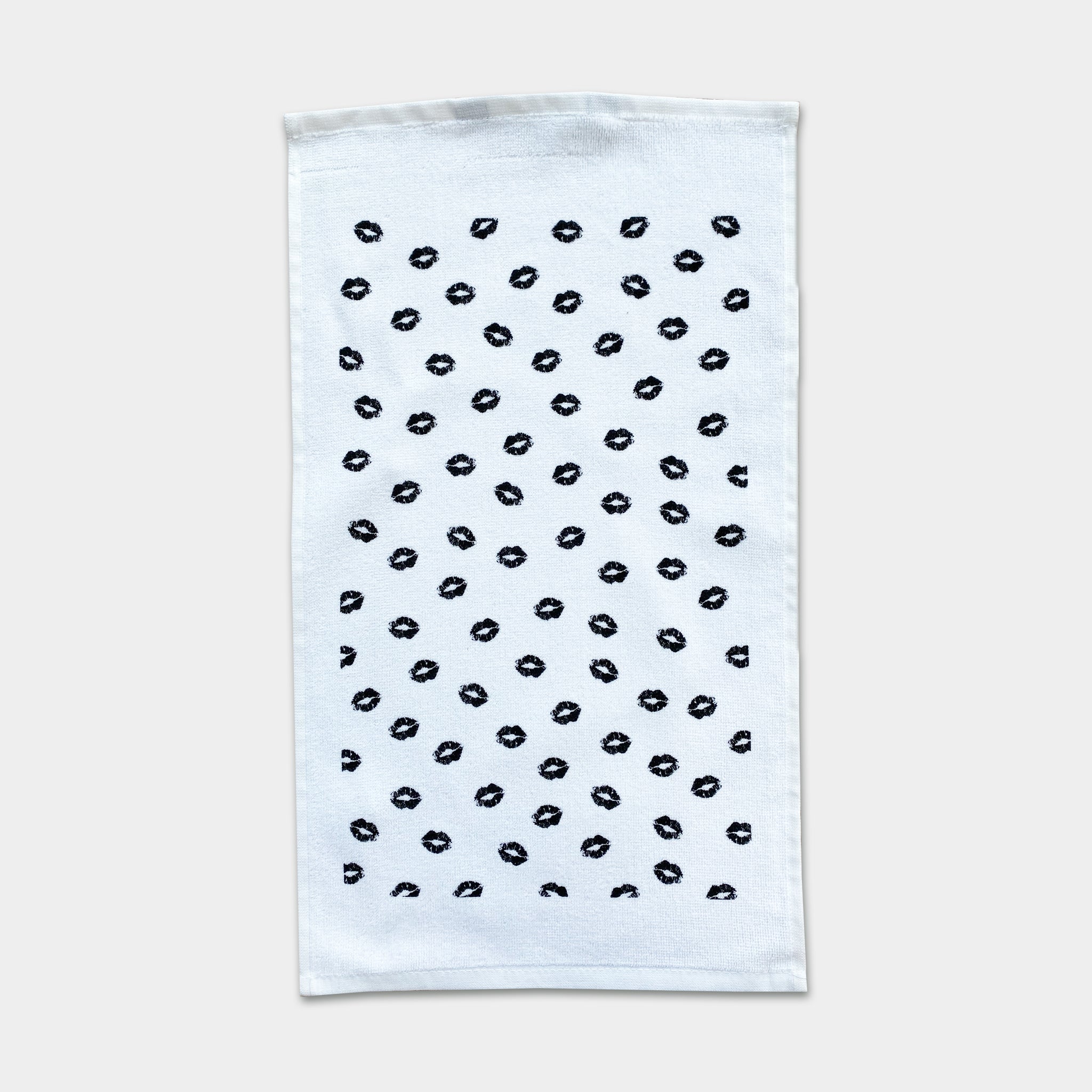 WO Soft Cotton, Kiss white black, 4 Stck.