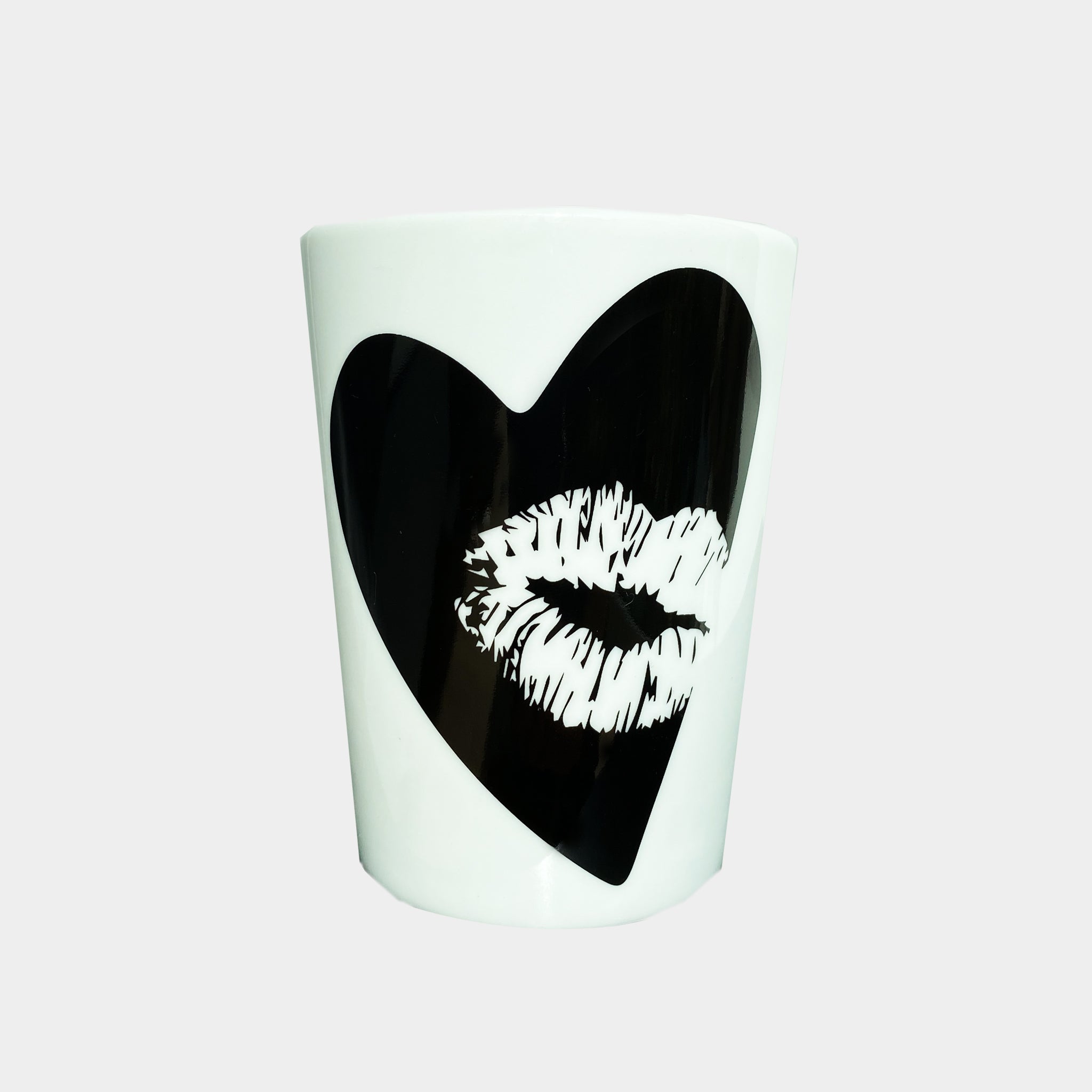 WO Becher, Lovekiss black, 4 Stck