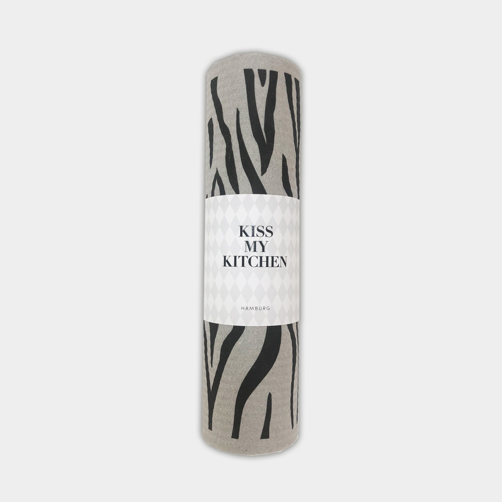 WO Schwammtuch-Rolle, Wild grey black, 4 Stck.